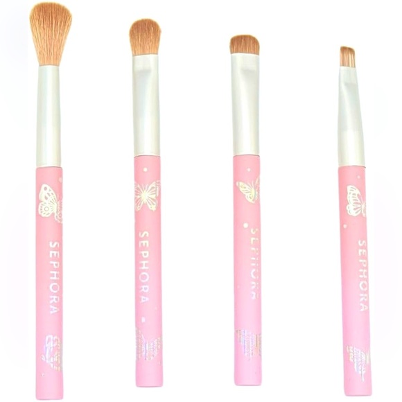 SEPHORA COLLECTION Mini Butterfly Beauty Eye Brush Set, NWT 🦋 - Picture 4 of 4